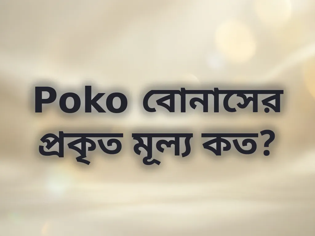 বোনাস ক্যালকুলেশন